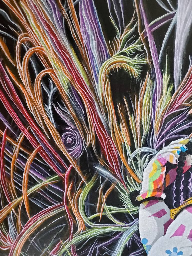 Original Figurative Religion Painting by Sam Ingo