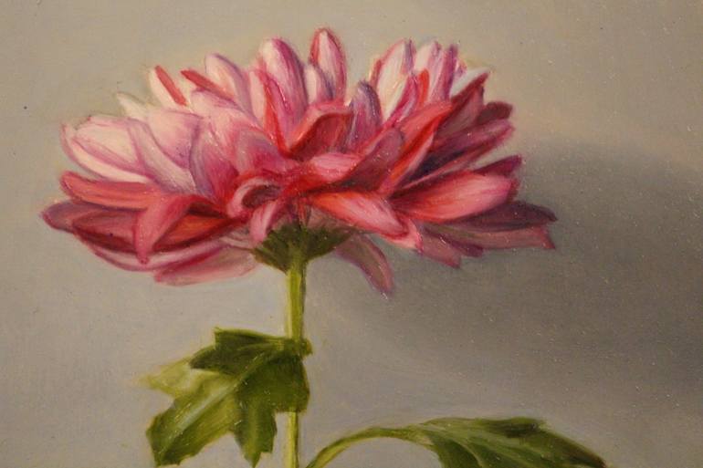 Original Realism Floral Painting by Al Torres
