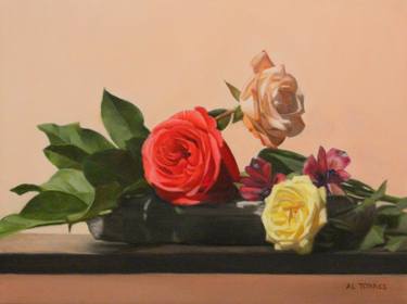 Saatchi Art Artist Al Torres; Paintings, “Roses” #art