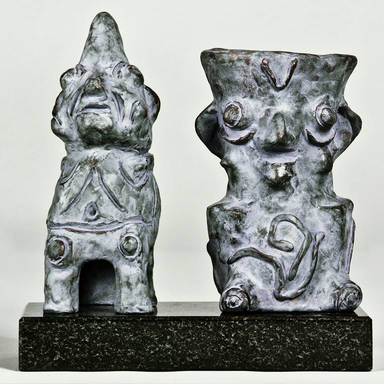 Original Body Sculpture by Kastulus A Wolf