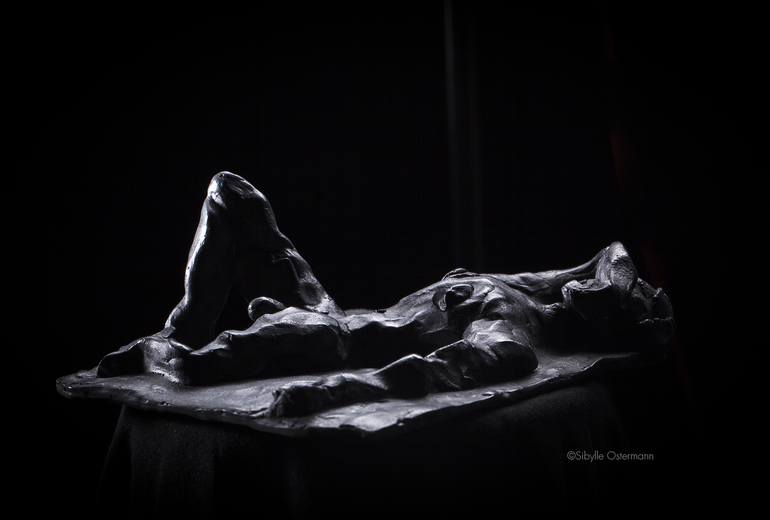 Original Nude Sculpture by Kastulus A Wolf