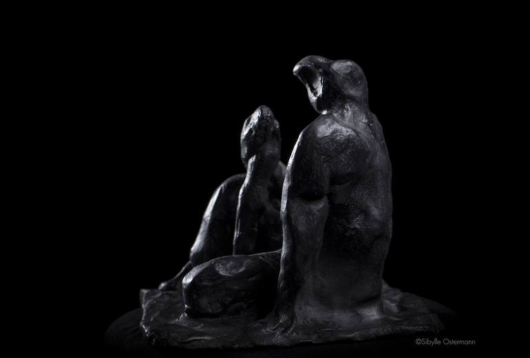 Original Figurative Nude Sculpture by Kastulus A Wolf