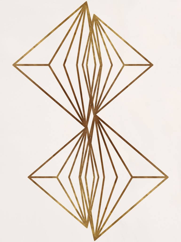 Print of Geometric Drawing by James Passos