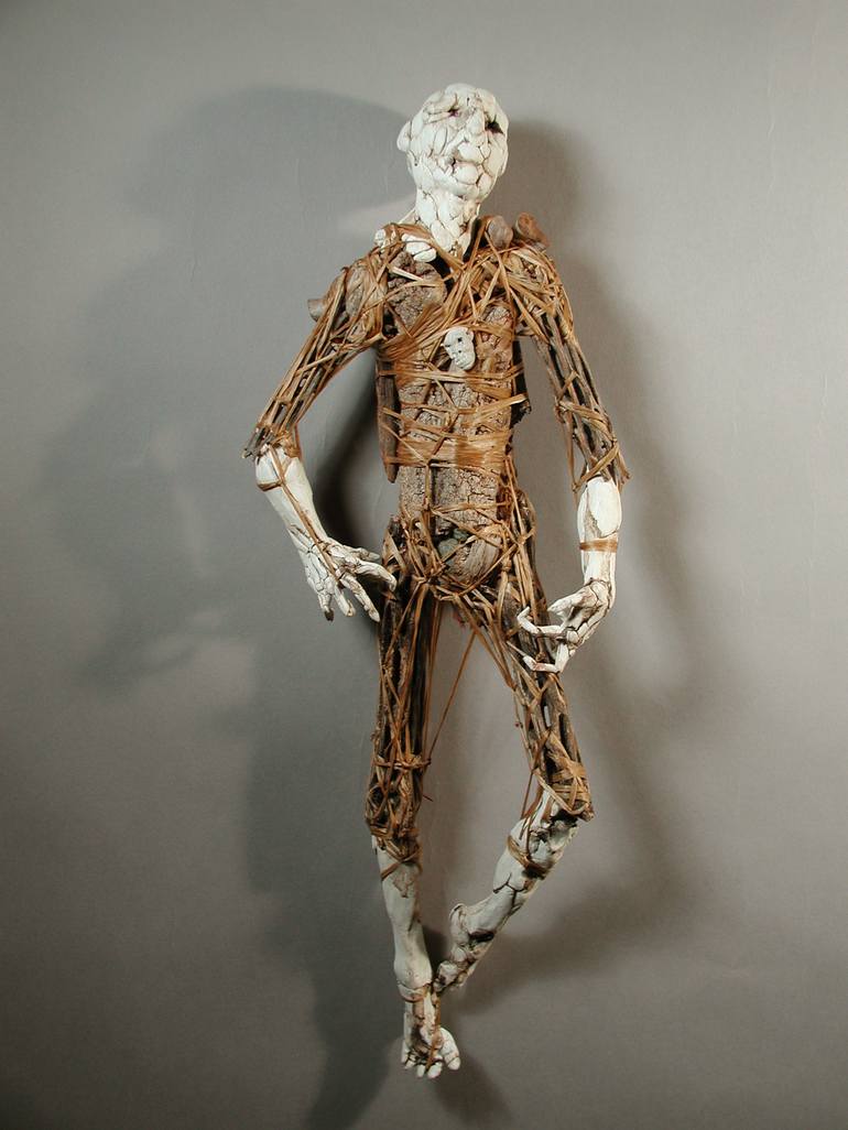 Original Abstract Nude Sculpture by Paris Alexander