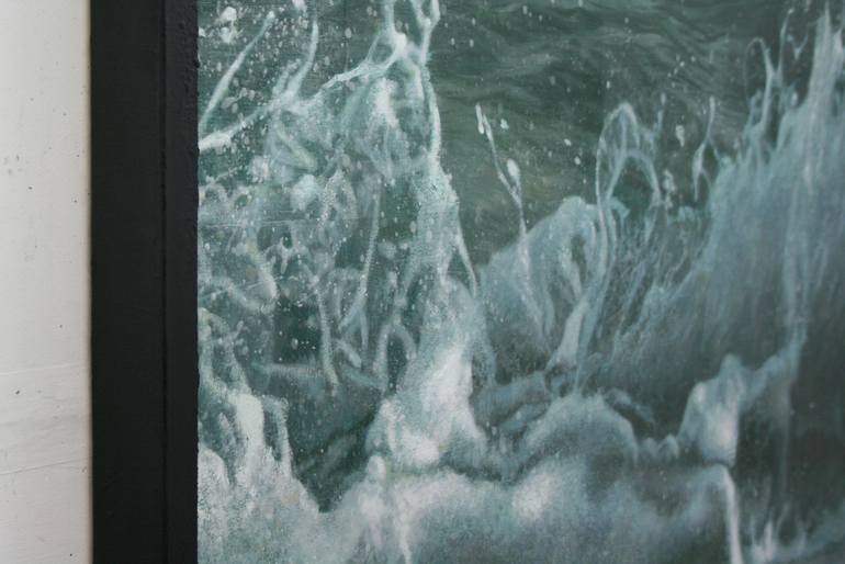 Original Figurative Seascape Painting by Michael Corkrey