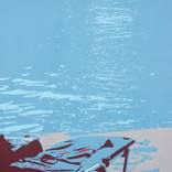 Water surface without character. by Kestutis Grigaliunas