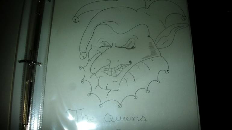 The Queens Jester Drawing By Sabrina Mejias Saatchi Art 