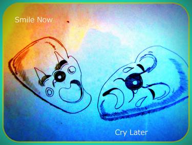 Clown Masks Smile Now Cry Later thumb