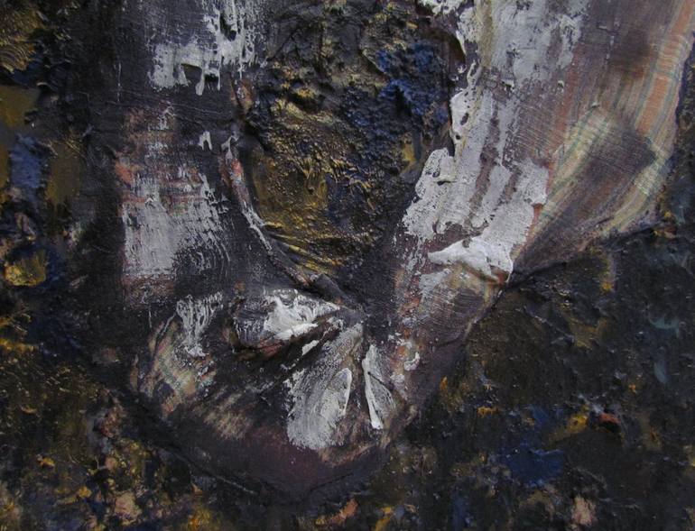 Original Expressionism Women Painting by Giorgi Gagnidze
