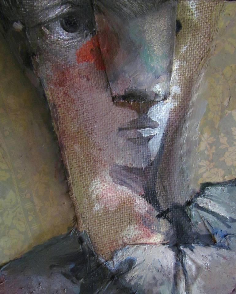 Original Expressionism Women Painting by Giorgi Gagnidze