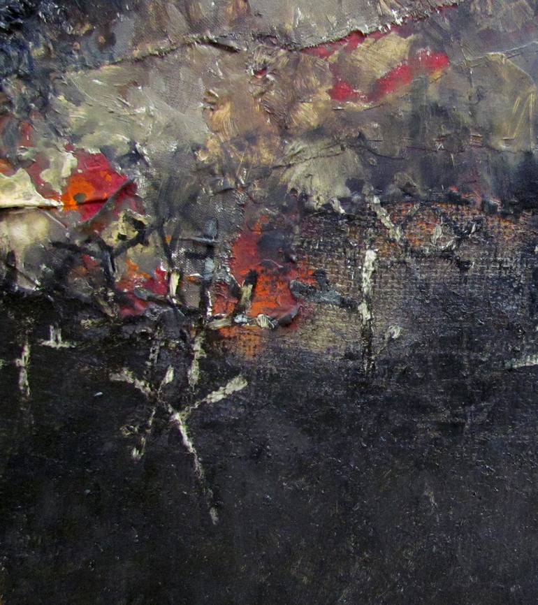 Original Expressionism Landscape Painting by Giorgi Gagnidze