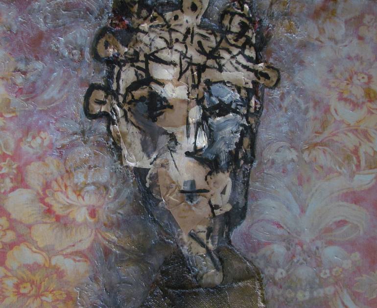 Original Expressionism Women Painting by Giorgi Gagnidze