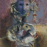 girl with a bird by Giorgi Gagnidze