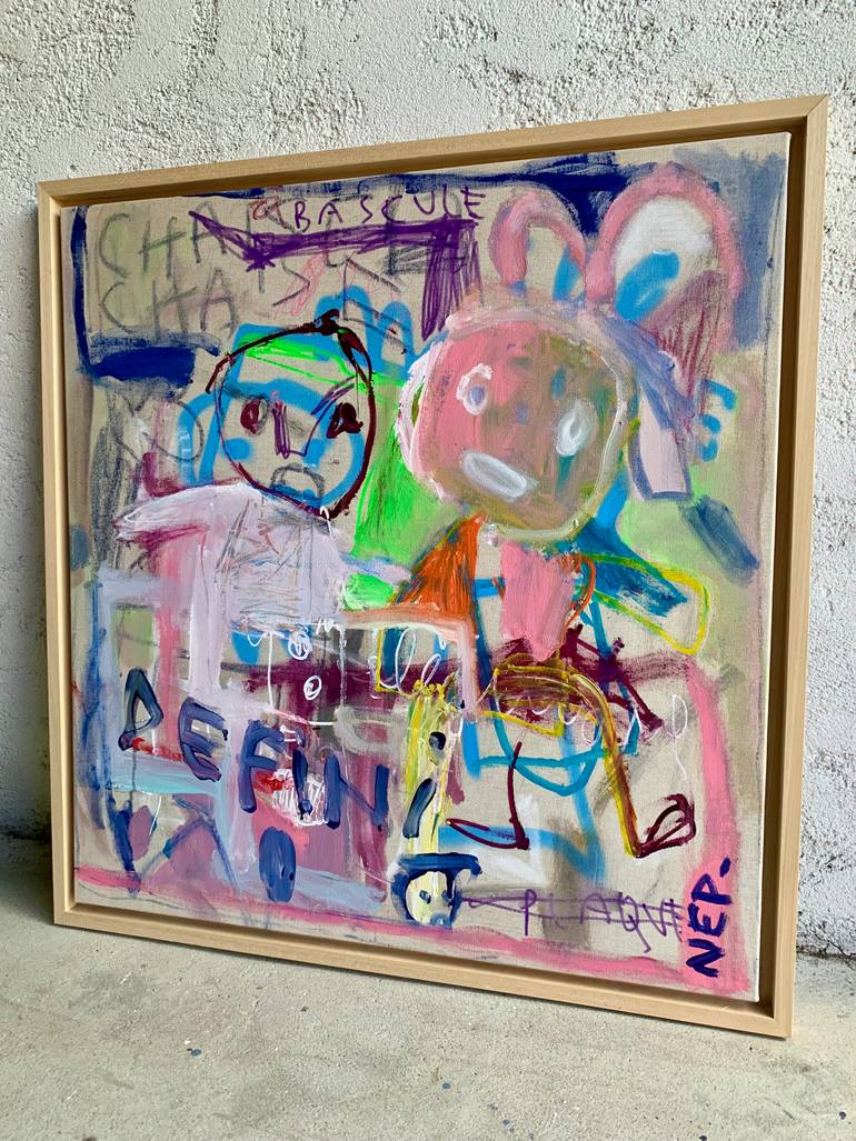 Original Contemporary Humor Painting by Nep -
