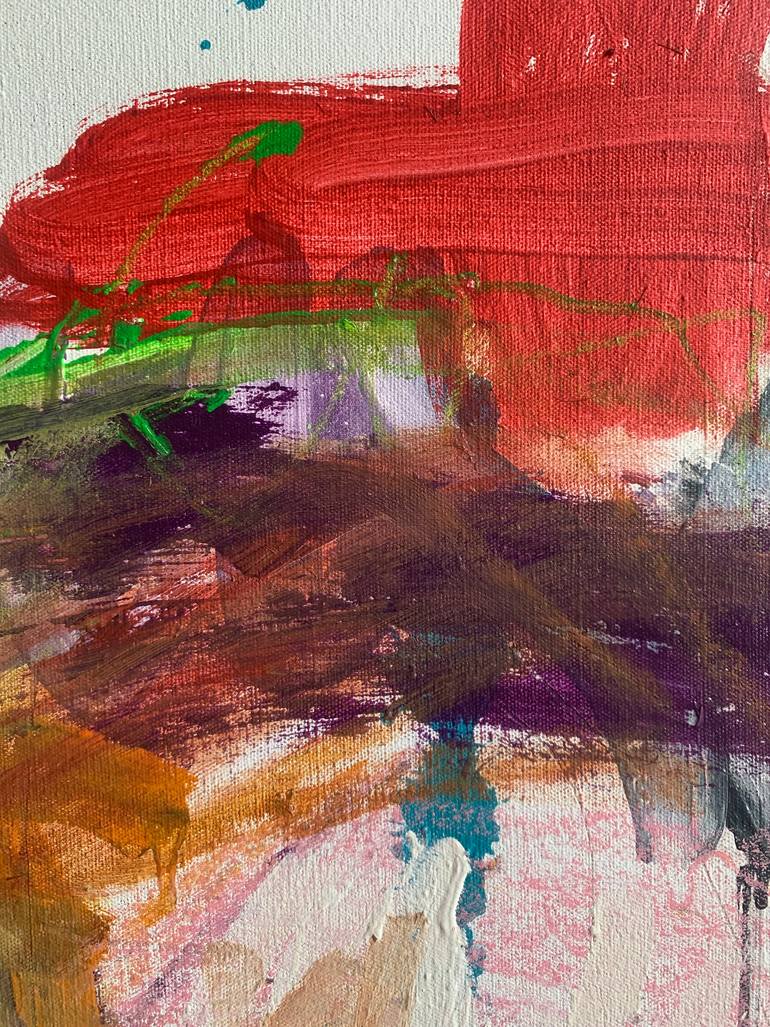 Original Expressionism People Painting by Nep -