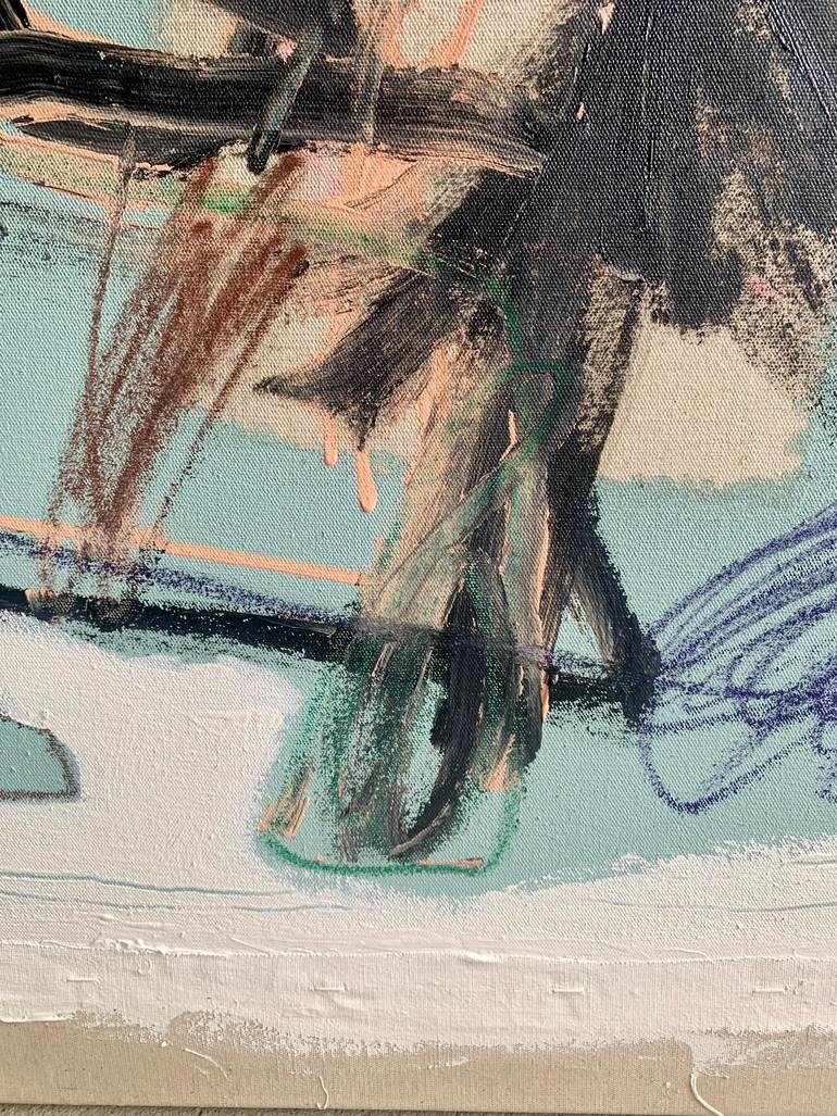 Original Expressionism People Painting by Nep -