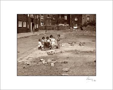 Children at Play on Derelict Site - Liverpool 1960 thumb