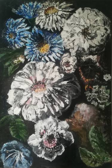 Print of Floral Paintings by kyriakos lagos