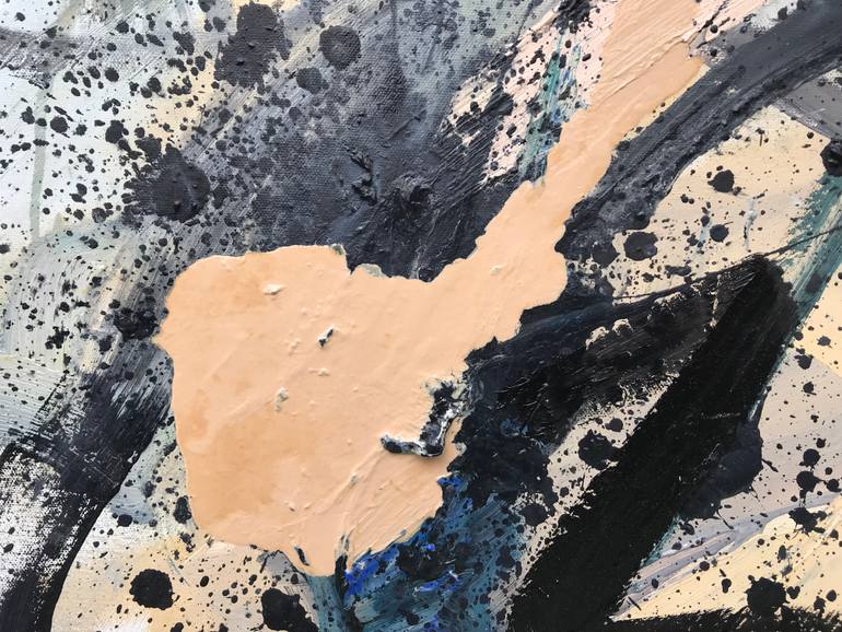 Original Abstract Expressionism Nature Painting by Marcin Paprota