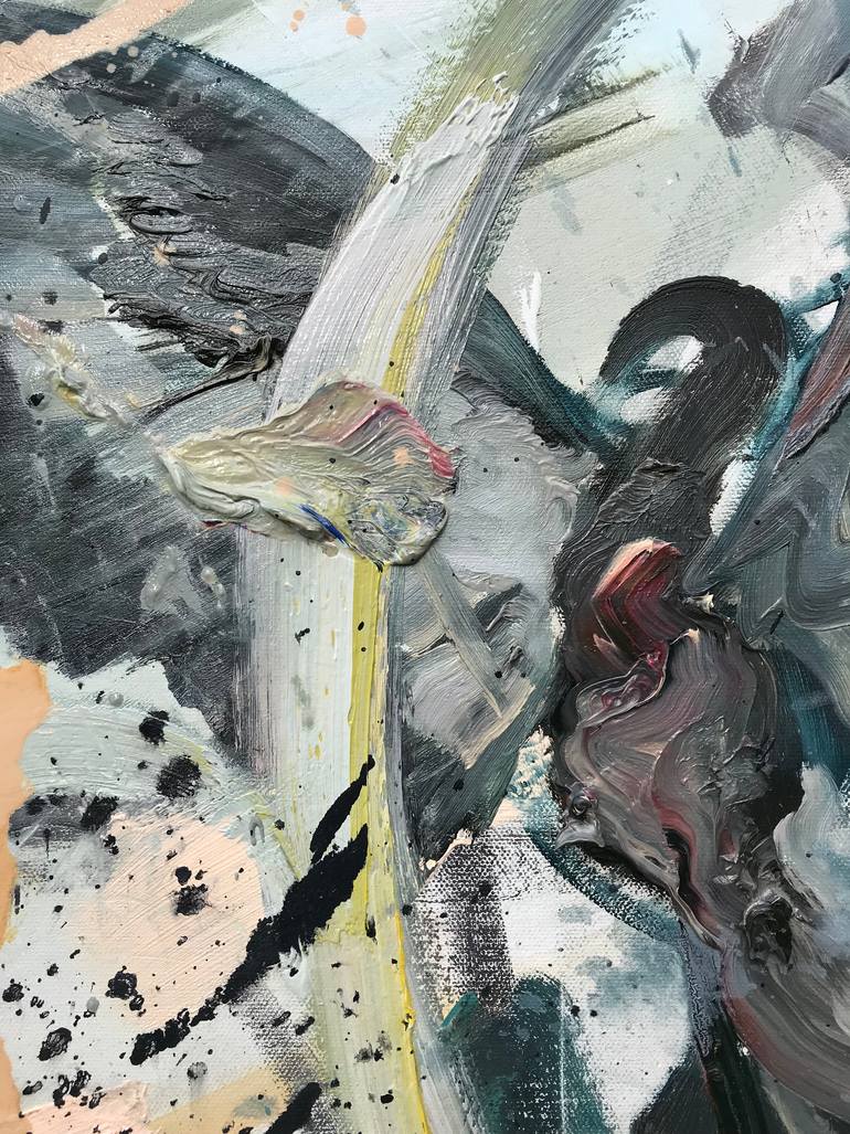 Original Abstract Expressionism Nature Painting by Marcin Paprota