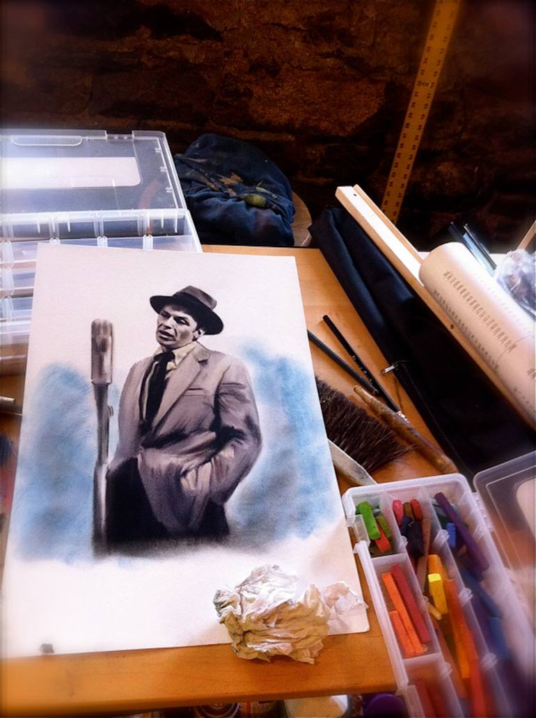 Original Realism Music Painting by David Pucciarelli