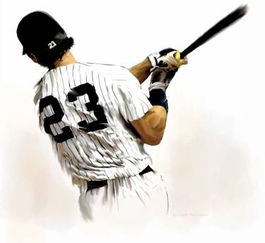 Original Sports Paintings by David Pucciarelli