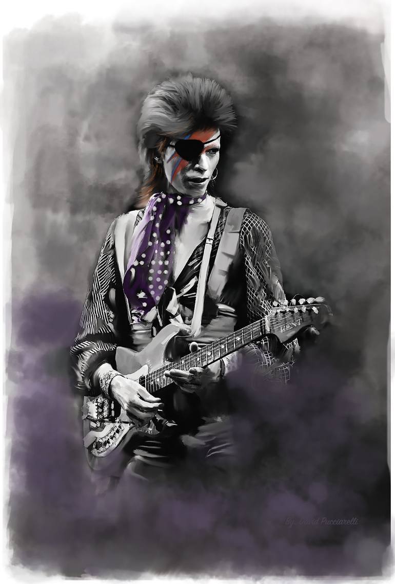 Original Realism Pop Culture/Celebrity Paintings by David Pucciarelli