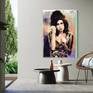 Amy Winehouse Reflection Canvas