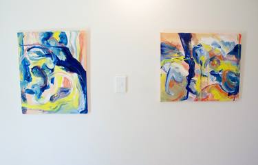 Print of Abstract Expressionism Abstract Paintings by Alison Stewart