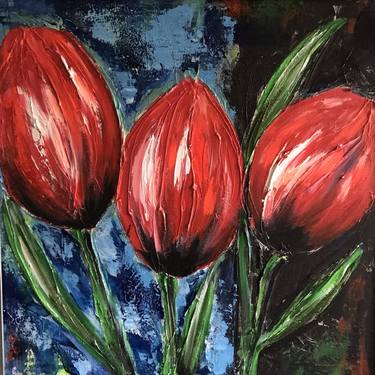 Tulips in front of a Window thumb