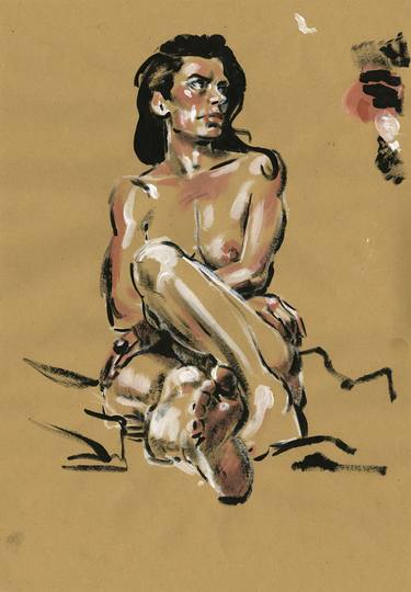 Original Nude Paintings by Laurent Rossi