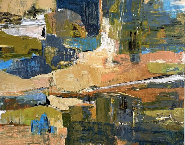 Final Abstract Painting by Paula Langstein | Saatchi Art