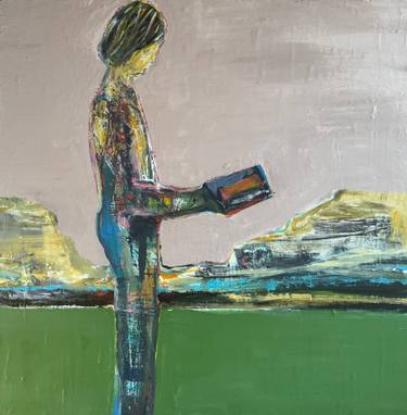 Original Abstract Education Paintings by Paula Langstein