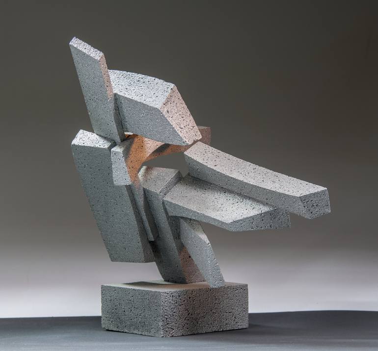 Original Abstract Sculpture by Richard Arfsten