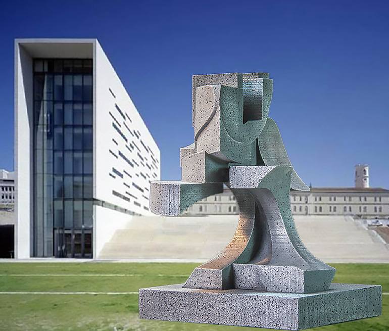 Original Abstract Sculpture by Richard Arfsten