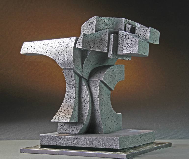 Yang - Abstract Sculpture / Maquette - Print