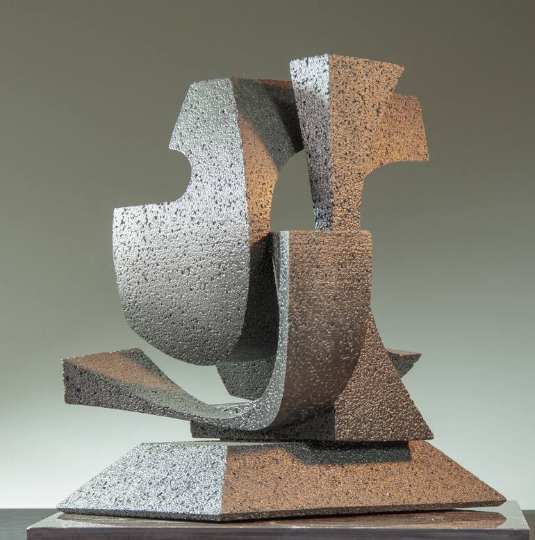 Collaborate -Abstract Sculpture / Maquette - Print