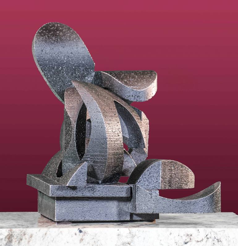 Original Dada Abstract Sculpture by Richard Arfsten