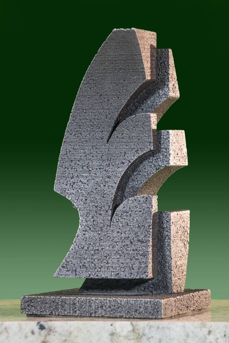 Original Art Deco Abstract Sculpture by Richard Arfsten