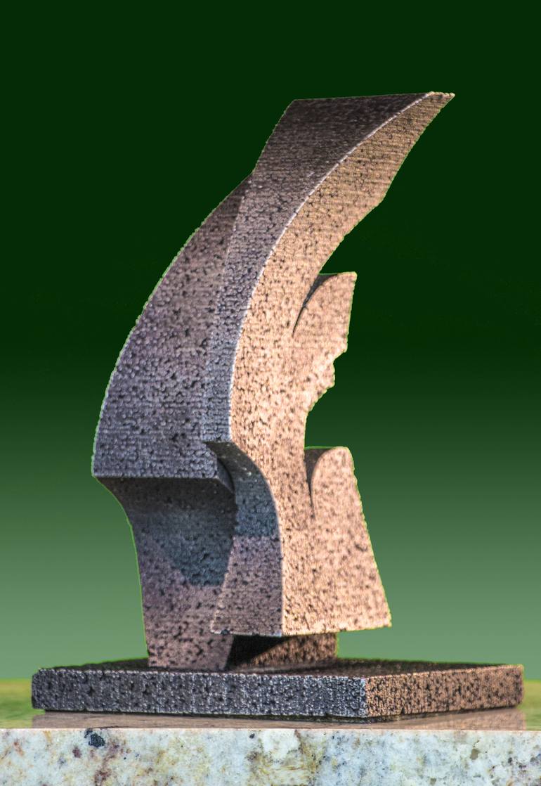 Original Art Deco Abstract Sculpture by Richard Arfsten