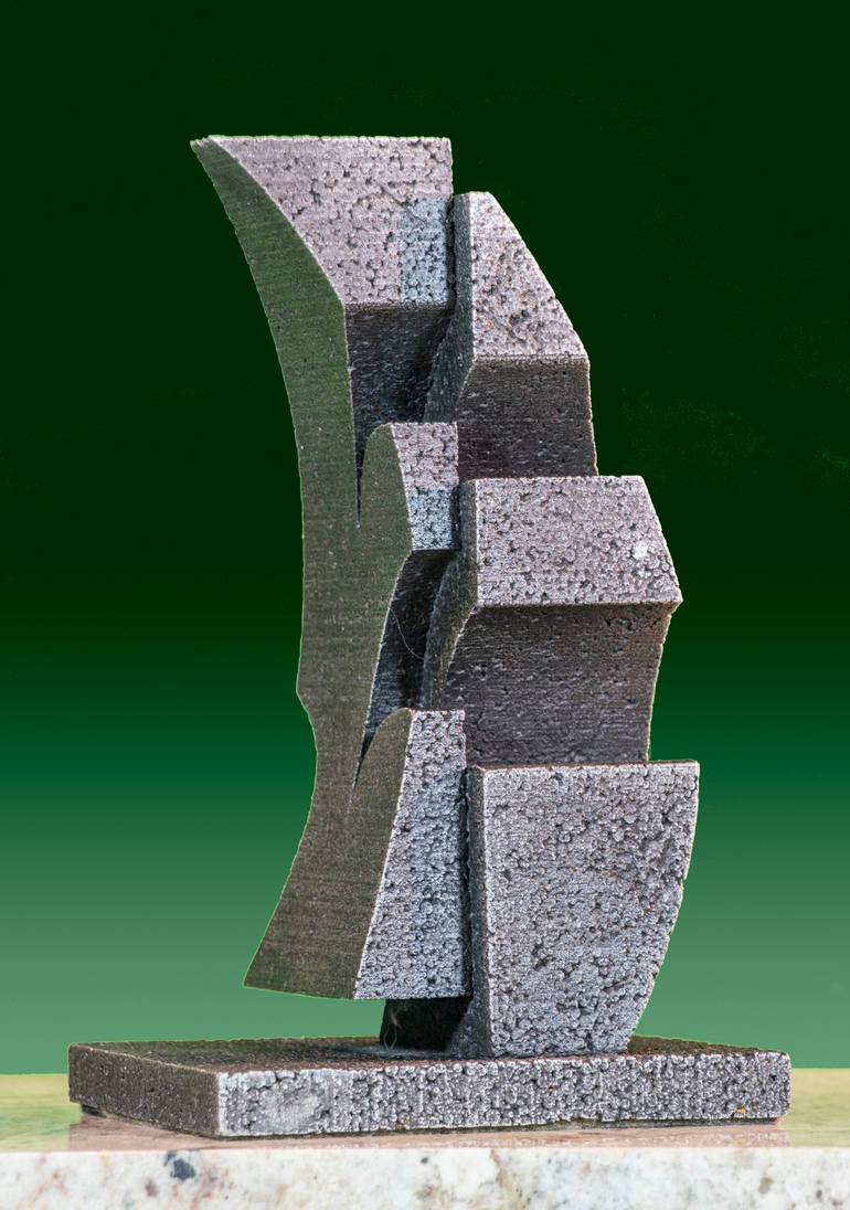Original Art Deco Abstract Sculpture by Richard Arfsten