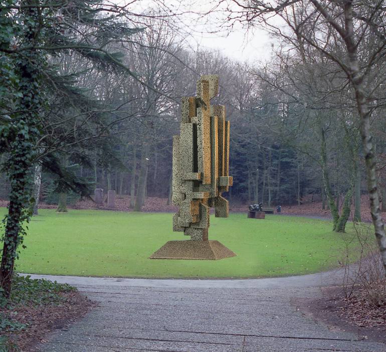 Original Conceptual Abstract Sculpture by Richard Arfsten