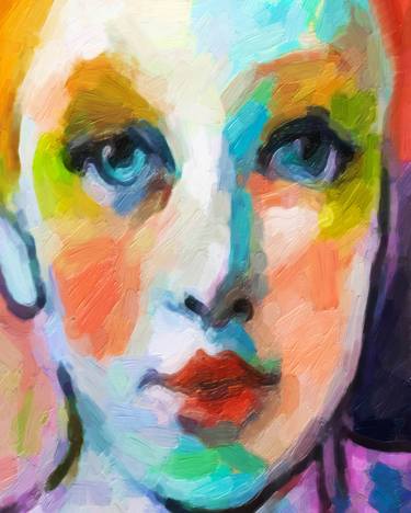 Original Figurative Portrait Mixed Media by Richard Arfsten