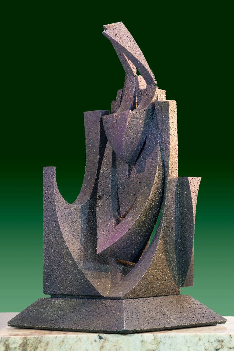 Original Abstract Expressionism Politics Sculpture by Richard Arfsten