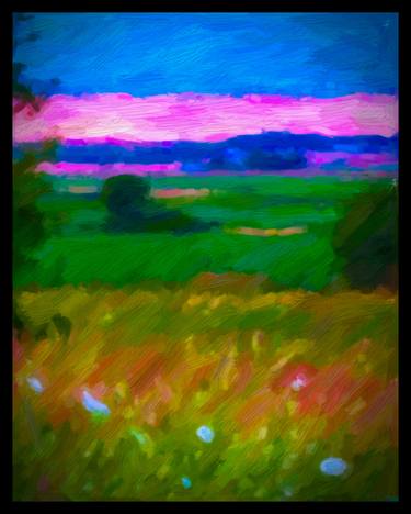 Print of Impressionism Landscape Mixed Media by Richard Arfsten