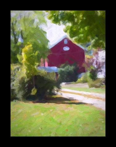 Ralph's Place - Rural Farm Painting thumb