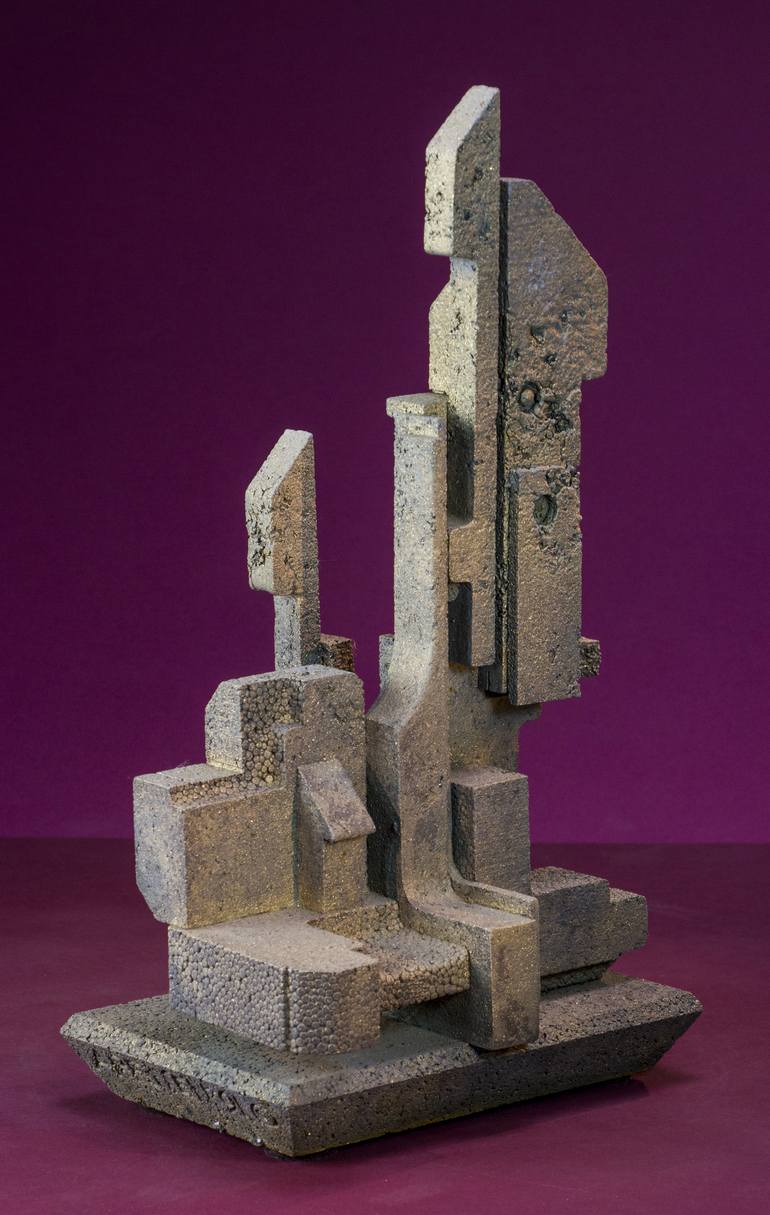 Original Expressionism Architecture Sculpture by Richard Arfsten