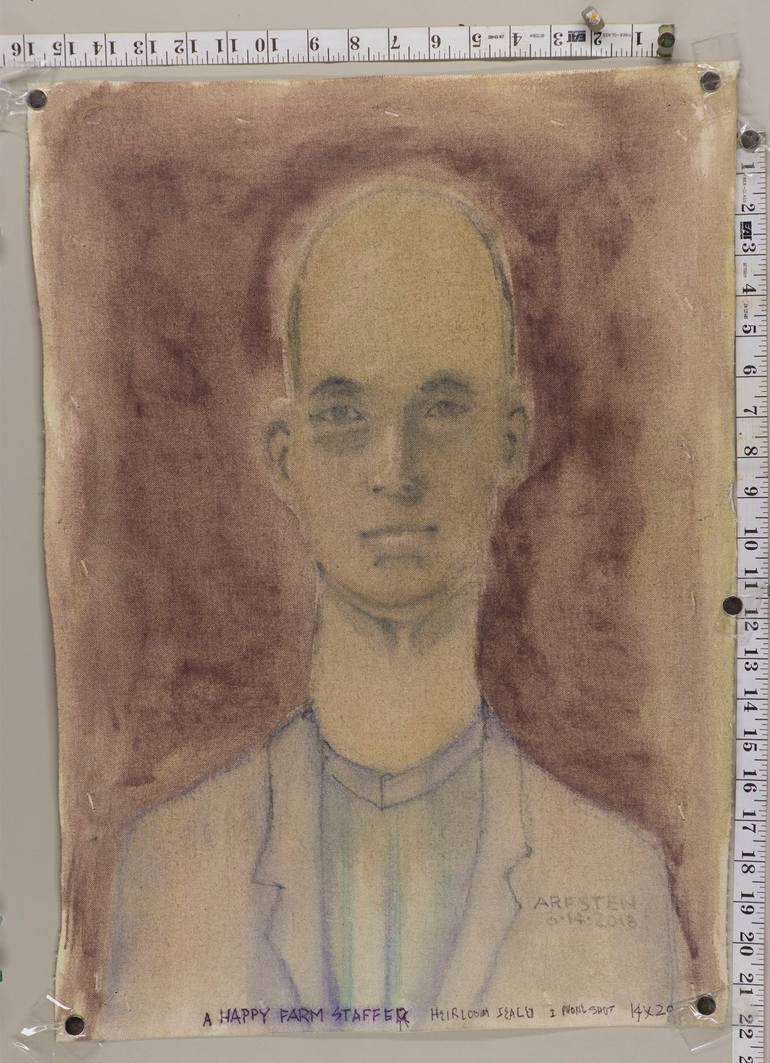 Original Conceptual People Painting by Richard Arfsten