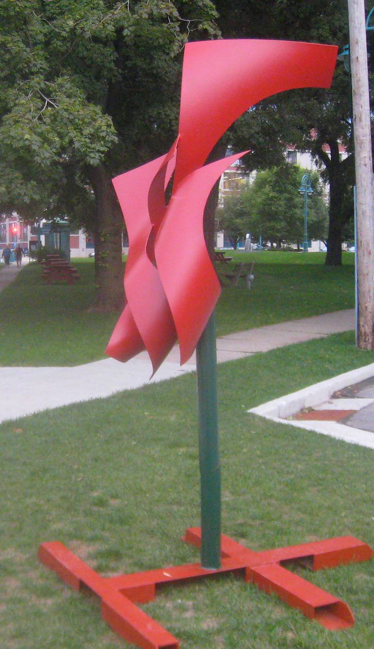 Original Modernism Abstract Sculpture by Richard Arfsten