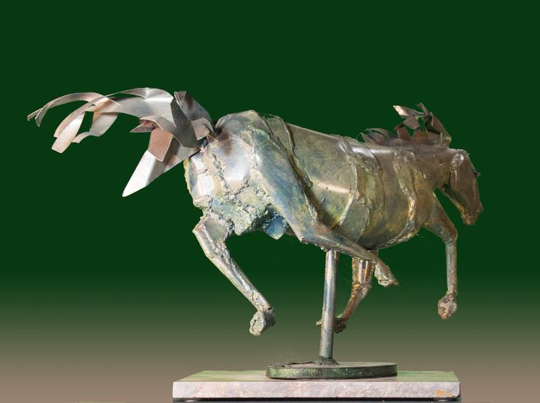 Original Figurative Animal Sculpture by Richard Arfsten